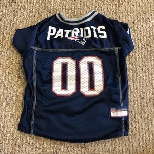 NFL doggy patriots jersey